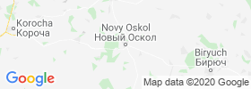 Novyy Oskol map